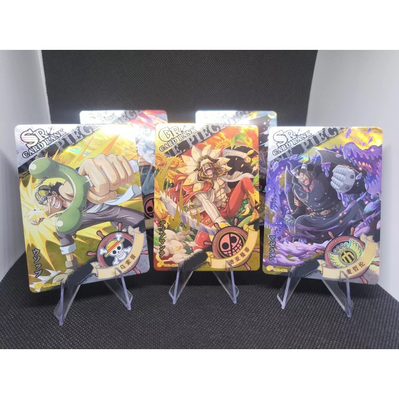 One Piece Treasure Chest 1st Edition Pack ALL Premium Holo