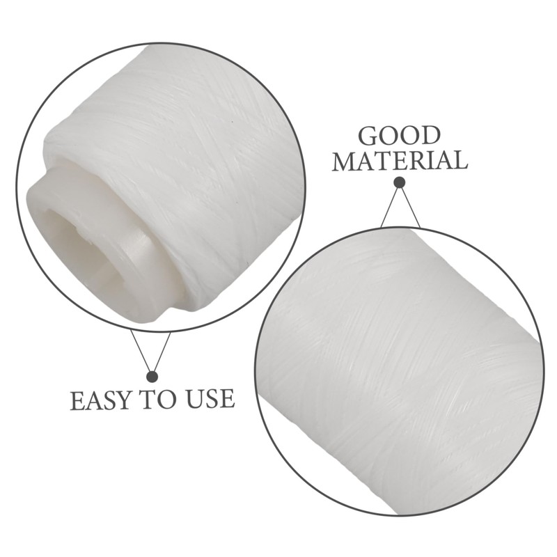 Mipcase 4 Rolls High Stretch Nylon Fishing Line Bait Thread