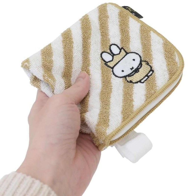 Eye-Up Miffy Dotto Pouch, Miffy, Gold, BE 70th 70th Anniversary.