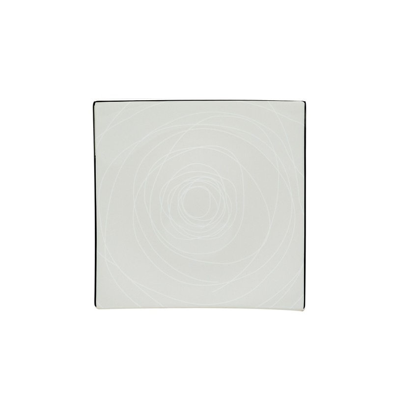 Red Vanilla OR200-904 4 Piece Orbit Place Setting, White