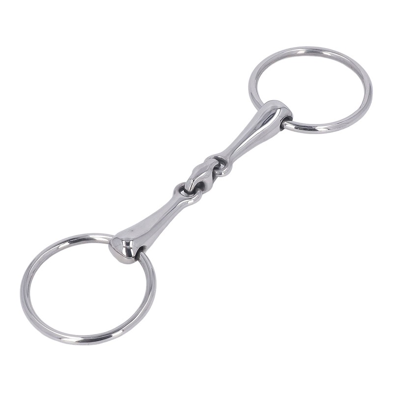 Horse Snaffle Stainless Steel Flexible Jointed Wearable Rust Proof O