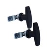 2Pcs T Handle Lock Cam Lock Swing Knob for Drawer