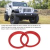 Pair of Exterior Turn Signal Light Ring Trim Fits for
