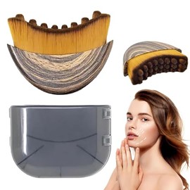 Lymphatic Contour Face Brush, Herramientas para masajes faciales, belleza y relajación de los músculos del faciales, Diseño Ergonómico, ajuste preciso