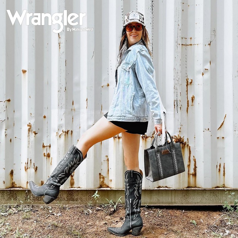 Wrangler - Bolso mediano para mujer, diseño de carteras con