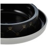 Moderna Products Plato para Gato -Trendy Dinner Luxurious Pet Negro