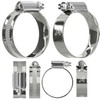 10 Pack - 55mm > 70mm Worm Drive 304 Stainless