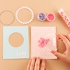 27pcs/set10pcs3D dimensional shaker domes with 17pcs/set rectangular metal stencils transparent