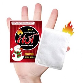 Mini hot pack that sticks on the palm of your hand 7x9cm 10 sheets hot pack hand warmer mini small stick on hand warmer mini hot pack 3ea