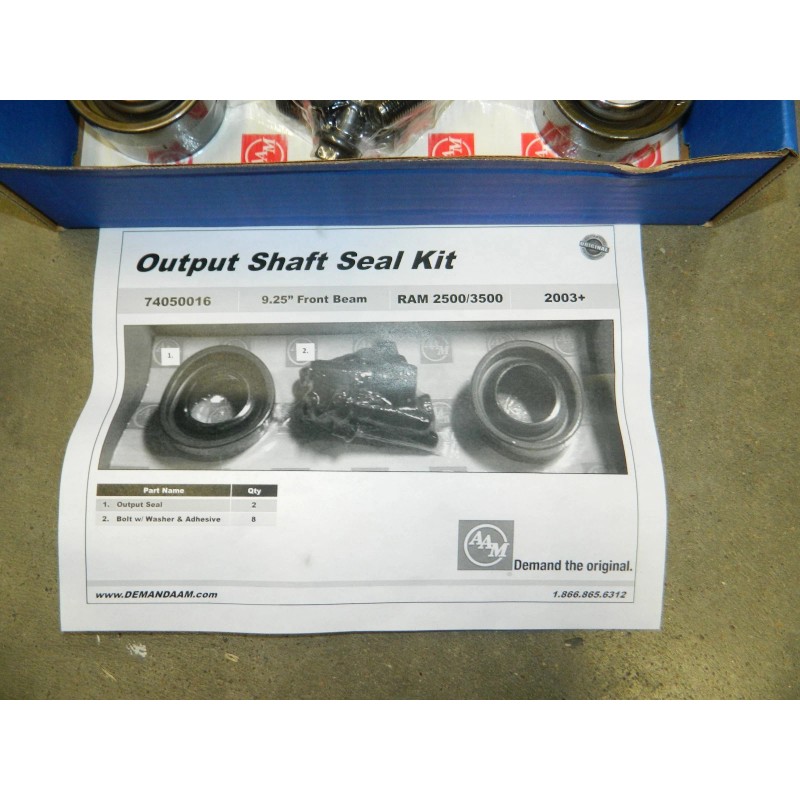 American Axle Manufacturing 9.25 AAM Front 4X4 Axle Inner Axle