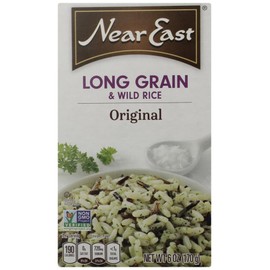Near East Rice Pilaf Mix, Original Long Grain & Wild Rice, 6oz. (Pack of 12 ) by Near East