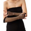 OTPEH Lone Fishnet Gloves Fingerless For Women Fish Net Arm