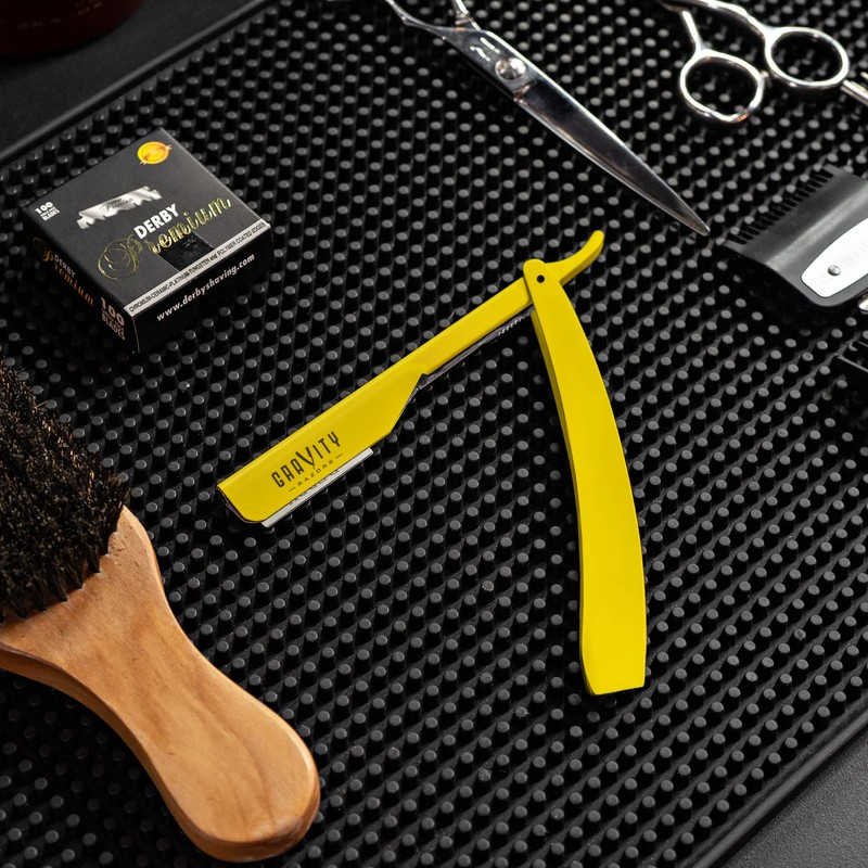 GRAVITY RAZORS Professional Straight Razor Kit – Ultra Exposure, Includes