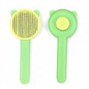 Cat Grooming Slicker Brush – Self-Cleaning Deshedding Comb with One-Click