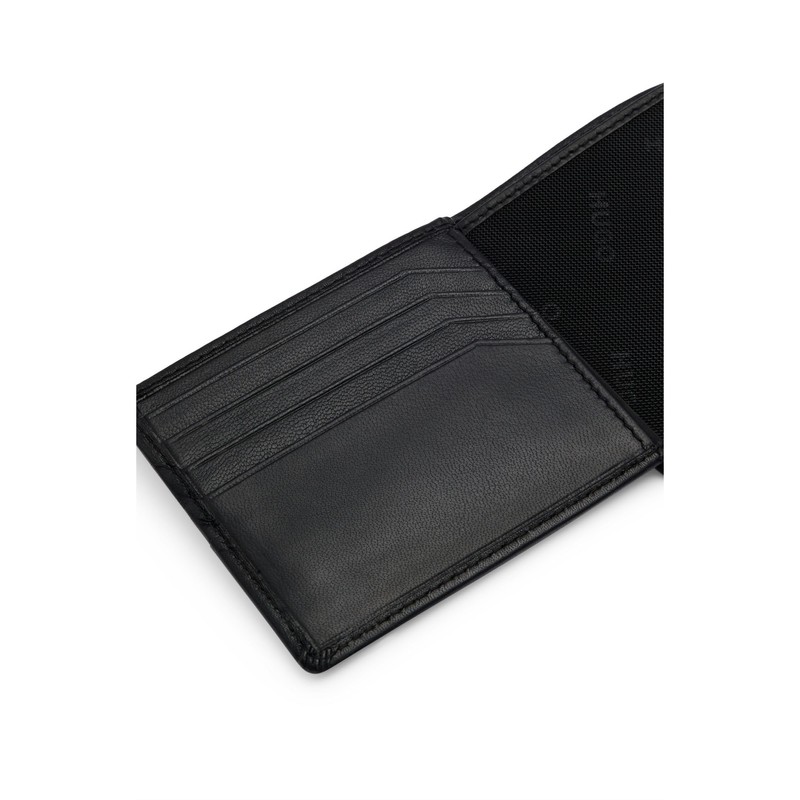 HUGO Men's Subway_Trifold Wallet, Black 1