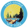 Lake Dock - Lake George - New York 3.5" Window