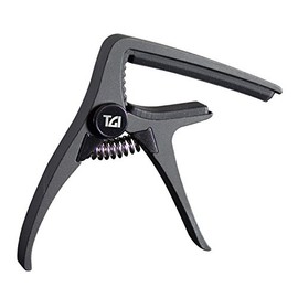 TGI Acoustic Guitar Capo Black. Easy to hold and fit. Change Key easily.
