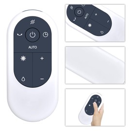 TCNOUMT Remote Control Replacement for Sichler Household Appliances Tower Fan Rotorless Fan & Air Purifier Compatible with Techno djive ARC Fan Heater