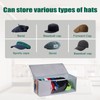 Veki Hat Organizer for Baseball Caps, Stackable Hat Storage Box,