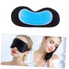 Baluue 2pcs Travel Eye Mask for Airplane Silk Sleep Mask