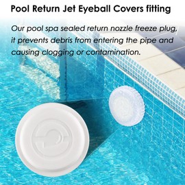 4Pcs Hayward Pool Jet Nozzle Antifreeze Cap Winter Pipe Plug, Swimming Pool Return Jet Winterizing Replacement Parts, Compatible With Hayward Entrance Nozzles Freeze