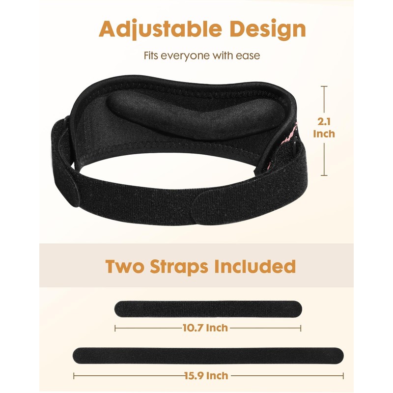 Lalapapa Knee Brace - 2Pack Adjustable Compression Brace with V-shaped