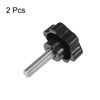sourcing map 2pcs Star Knobs M10 x 35mm 304 Stainless