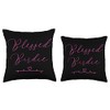 Blessed Birdie Throw Pillow
