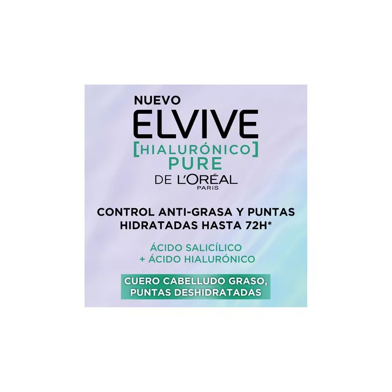 Elvive Acondicionador L'oréal Paris Elvive Hialurónico Pure 680ml