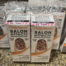 Sally Hansen Lot Of 2  Sally Hansen Salon Effects Real Nail Polish Strips ~  YOU PICK..... - 500 CAT CALL