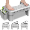 Toilet Stool Squat Adult, Height Adjustable Poop Stool for Bathroom