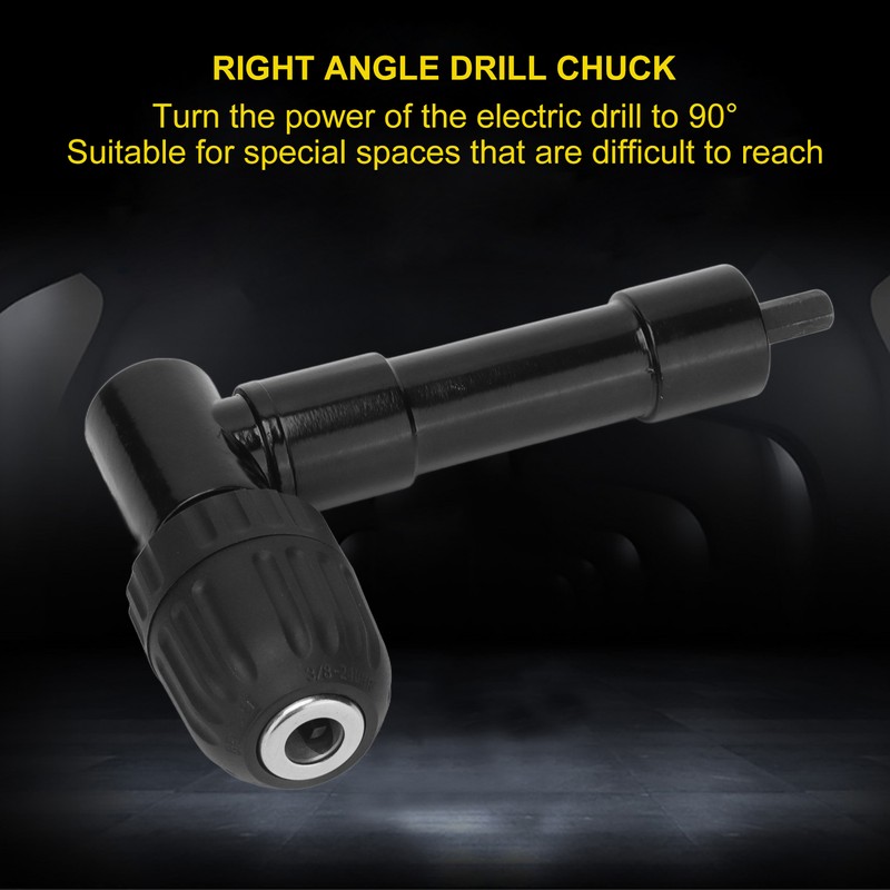 Cordless Drill Attachment Adapter 90 Degree Handle Right Angle Hand