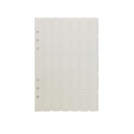 21.6 cm / 15.2 cm Plastic A5/A6 6-Holes Cover Round Ring View Binder File Folder for Loose Leaf Table Protectors Binder/Protective Screen Protector (Bookmark, A5/21 cm x 15 cm/8.5 Inch)