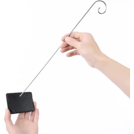 20 Pcs Silver Garden Plant Label Hooks, Garden Markers Stake, Plant Sign Stake Rustproof Deformed Garden Plant Sign Hooks Hanging Rods for Flower, Planter,Plant Support Garden Stakes (20cm)