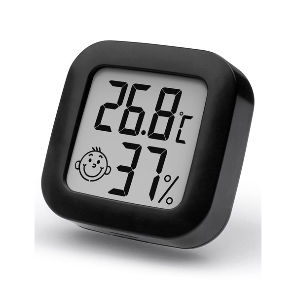 Digital Hygrometer Indoor Mini Thermometer Thermo-Hygrometer with High Accuracy, Temperature
