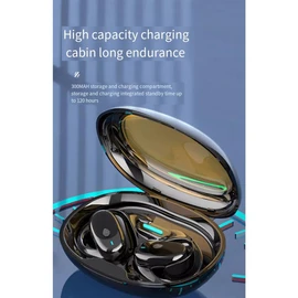 Fahgaer Air Conduction Earphone Hanging Ear Wireless Headset Bluetooth 5.3 Stereo Bluetooth Headset Wireless Charging Earphone