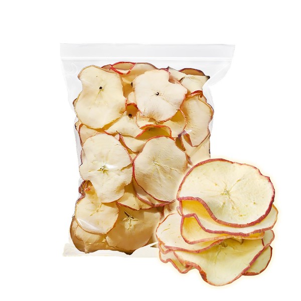 KachiKachi Selected Dried Apple Slices-100g/3.5oz, Natural Dehydrated Apples Chips |