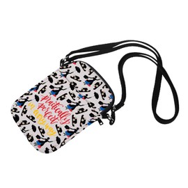 Mary Poppins Cosmetic Makeup Bag Movie Inspired Gift Practically Perfect in Every Way Movie Film Travel Zipper Pouch Bag (PracticallyCrossbody)