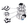 Baby Plush Animal Stroller Toys Black and White Spiral Activity