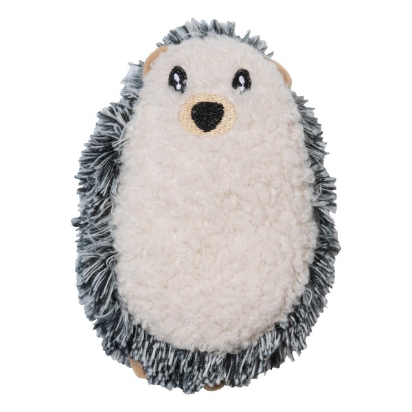 GAMAGO Hedgehog Heating Pad Pocket Pal, Microwavable Pillow for Cramps, Aches & Anxiety Relief, Adorably Cute Heatable Pack Stuffed with Eco-Friendly Buckwheat & Dried Lavender, 5 Inches, Gray