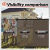 Cisvio 4'X50' Privacy Screen Fence Heavy Duty 220 GSM Windscreen