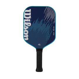 WILSON Fierce Max 13mm Pickleball Paddle - Grip Size 2-4 1/4", Blue/Navy