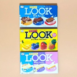 Fujiya Look Chocolate Collection From Japan Seasonal Releases 1 box 43g 12 Pcs - Fruity (Original)