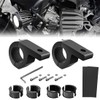 SKTYANTS (2-piece set) For Motorcycles, Pipe Pinching, Stainless Steel Bracket,