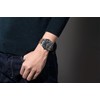 RUIMAS Men's Watch Fashion Japanese Quartz Watch Leather Band Black