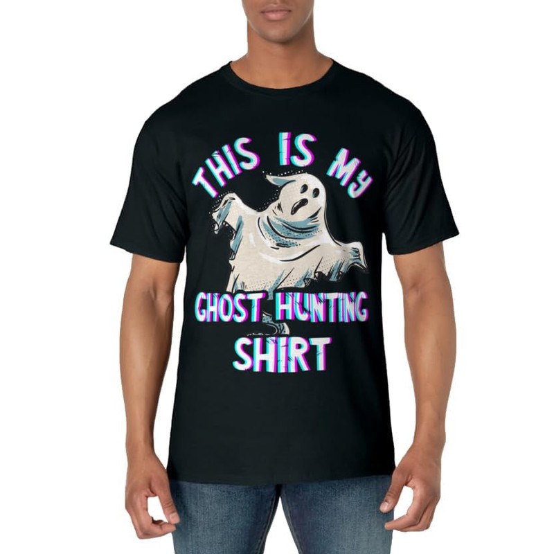 Ghost Hunting Costume Paranormal Investigator Ghost Hunter T-Shirt