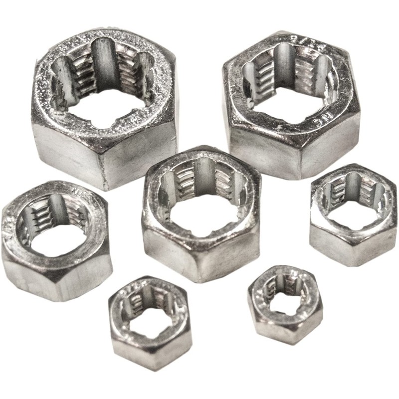 Century Drill & Tool, 92931, 7PC Set,Rethreading Die,Tool Set, Thread