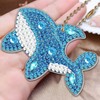 6 Pcs Diamond Painting Keychain Kits, Double Sided Diamond Art