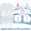 Rimoev 4 PCS Clear Spray Bottles, Portable Card Spray Bottles,