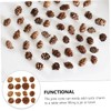 CAXUSD 100pcs Mini Pine Cone Decor Artificial Pine Cones for